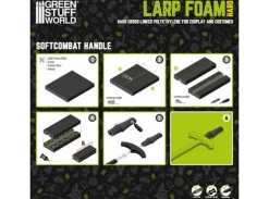 LARP Foam for Weapons - Black (Hard)