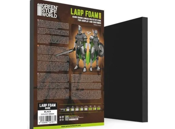 LARP Foam for Weapons - Black (Hard)
