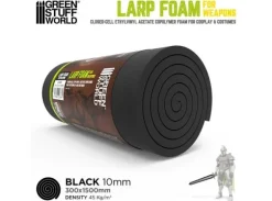 LARP Foam for Weapons - Black (Soft)