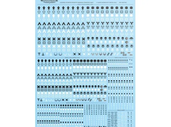 Legiones Infantry Transfer Sheet