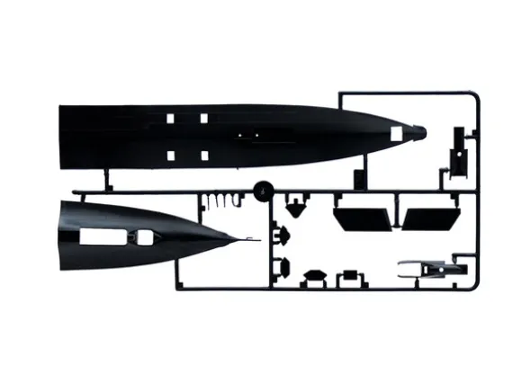 Lockheed SR-71 Blackbird with Drone
