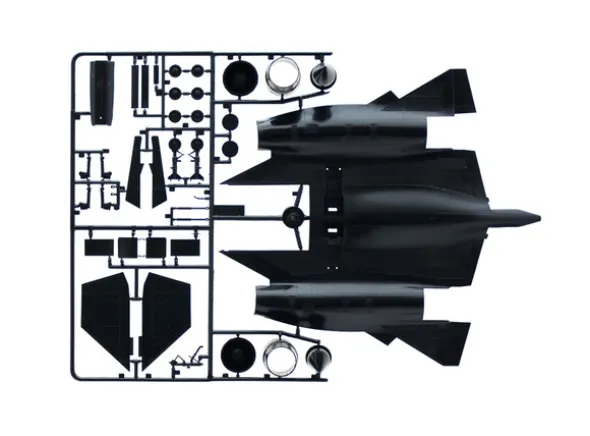 Lockheed SR-71 Blackbird with Drone