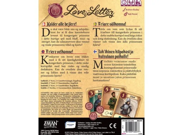 Love Letter Brettspill