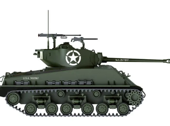 M4A3E8 Sherman Fury