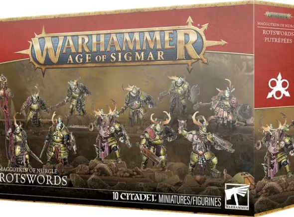 Maggotkin of Nurgle Rotswords