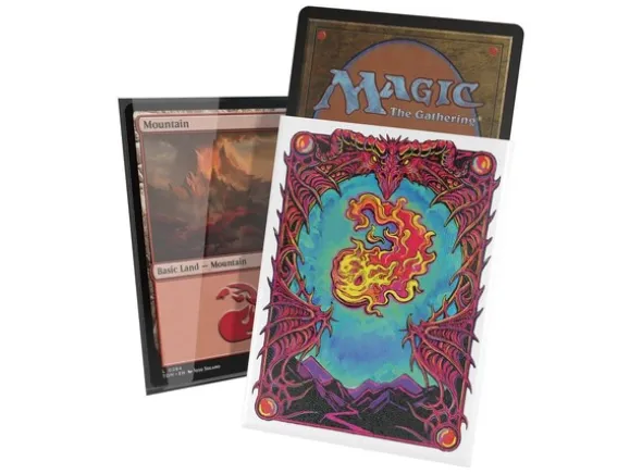 Magic Art Sleeves Mana Token Mountain