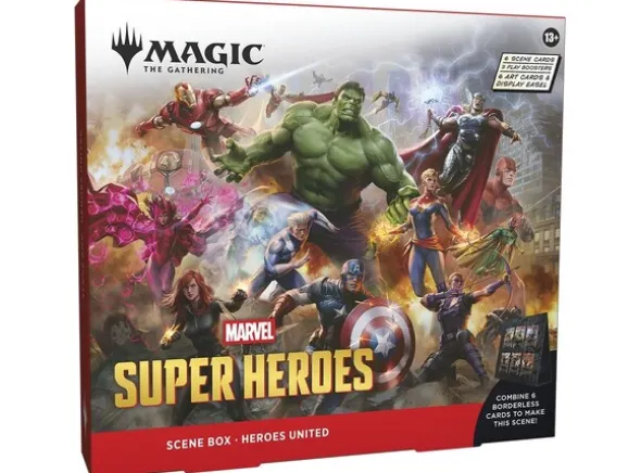 Magic Marvel Super Heroes Scene Box #1