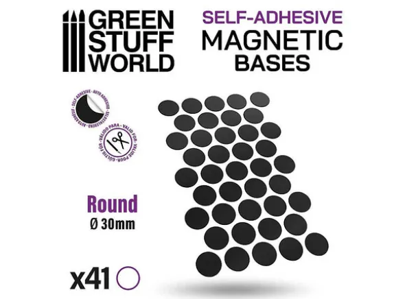 Magnetic Bases - 30mm (41 stk)