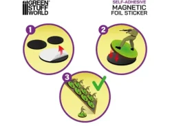 Magnetic Bases - 30x30mm (54 stk)