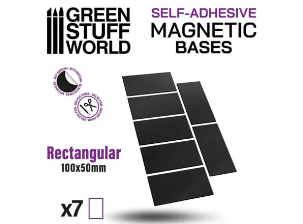 Magnetic Bases - 100x50mm (7 stk)