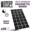 Magnetic Bases - 40x40mm (28 stk)