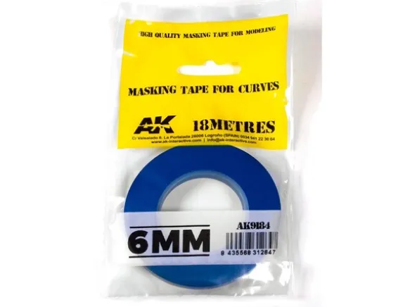 Masking Tape for Curves 6mm