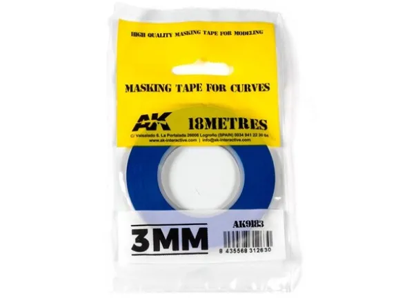 Masking Tape for Curves 3mm