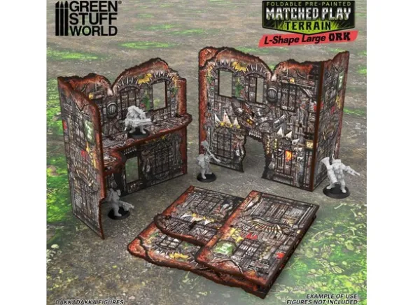 Matched Play Large L-Shaped Ruin Orks