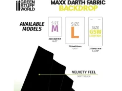 Maxx Darth Black Background 200x300mm