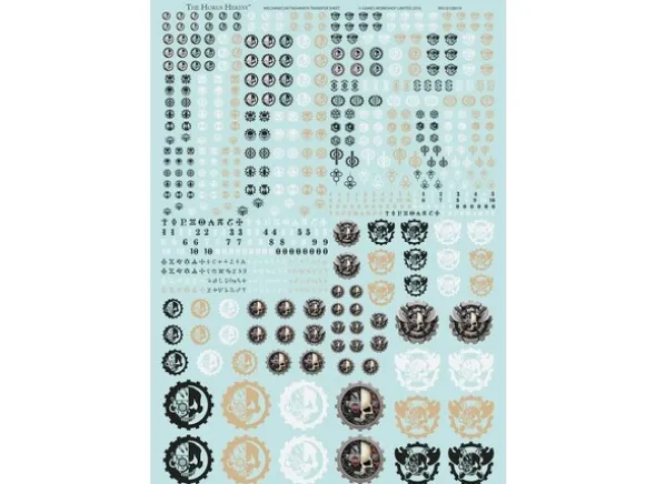 Mechanicum Taghmata Transfer Sheet
