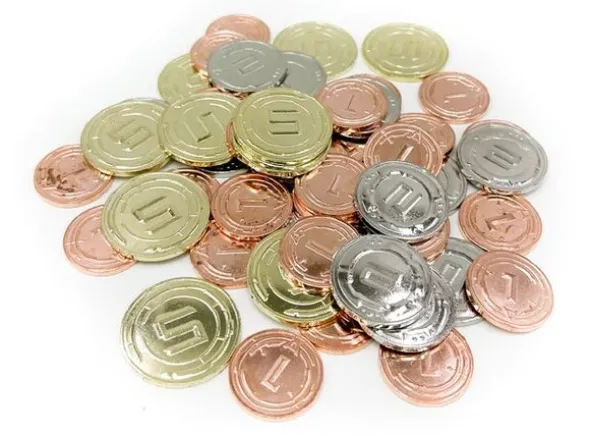 Metal Coins - Sci-Fi - 50 stk
