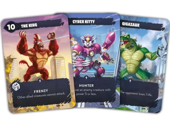 Mindbug x King of Tokyo Kortspill