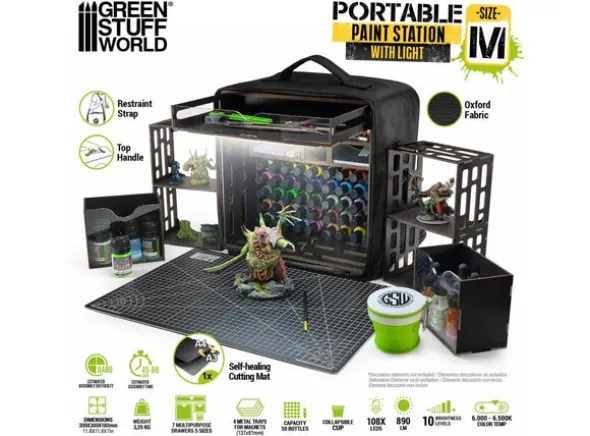 Miniature Portable Paint Station