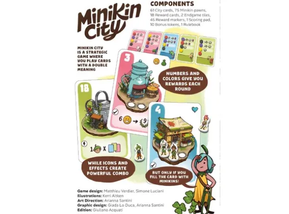 Minikin City Kortspill