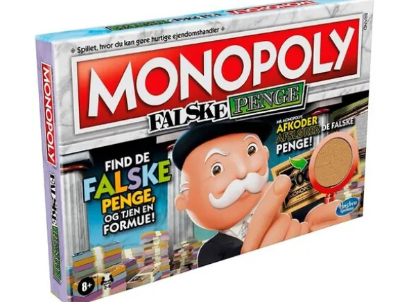 Monopoly Falske Penge - DANSK