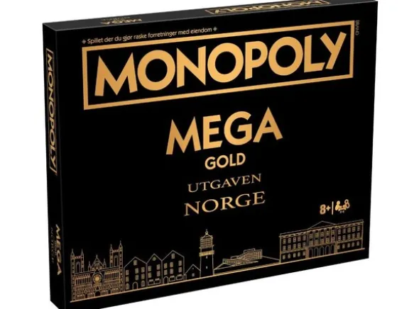 Monopoly Mega Gold Edition Brettspill
