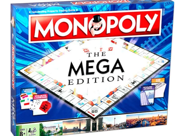 Monopoly Mega Gold Edition - SVENSK