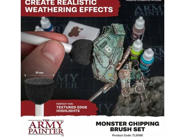 Monster Chipping Brush Set