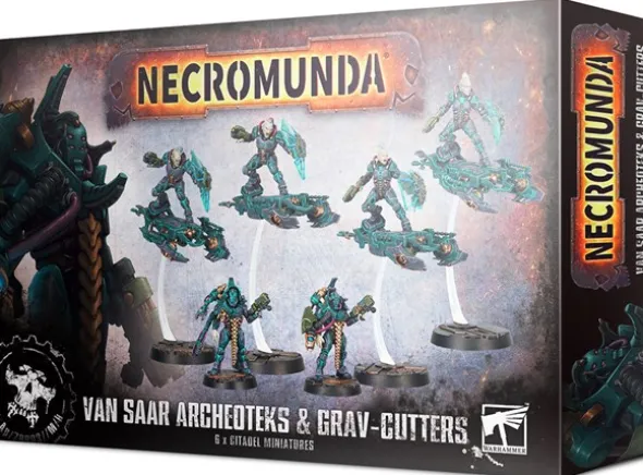 Necromunda Van Saar Archeoteks/Grav-cutt