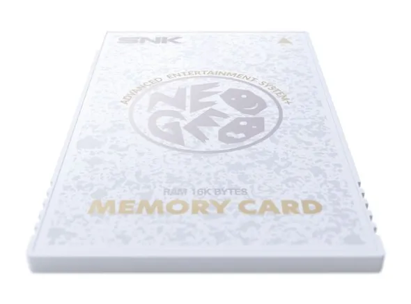 NEOGEO AES+ Memory Card - Hvit