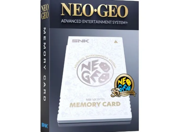 NEOGEO AES+ Memory Card - Hvit