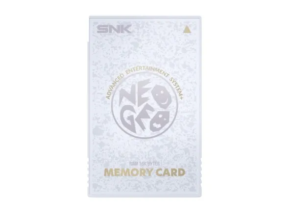 NEOGEO AES+ Memory Card - Hvit