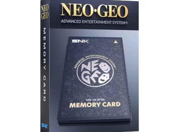 NEOGEO AES+ Memory Card - Svart