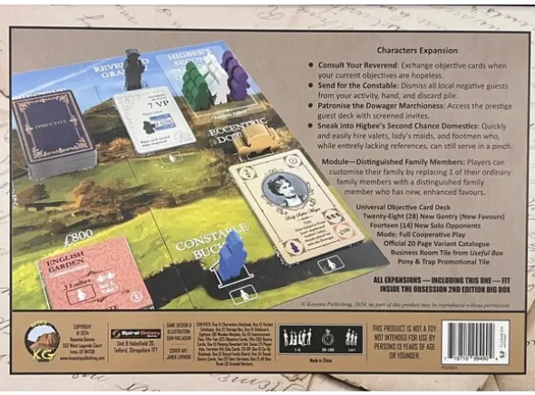 Obsession Characters Expansion
