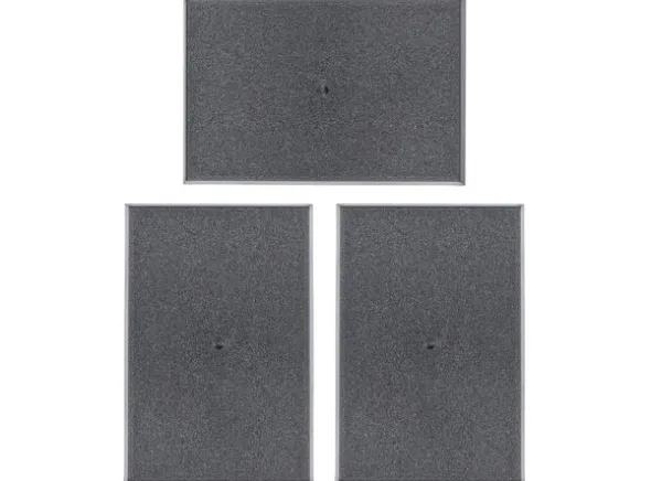 Old World Rectangle Bases 50x75mm x3