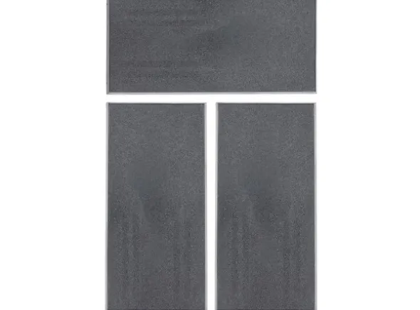Old World Rectangle Bases 50x100mm x3