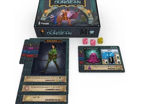 One Deck Dungeon Kortspill