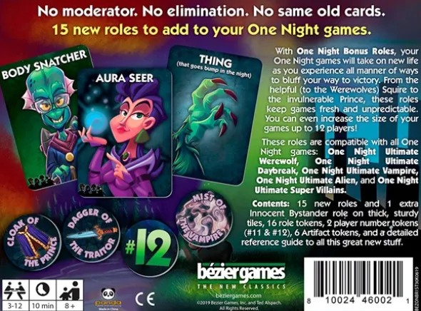 One Night Ultimate Bonus Roles Expansion