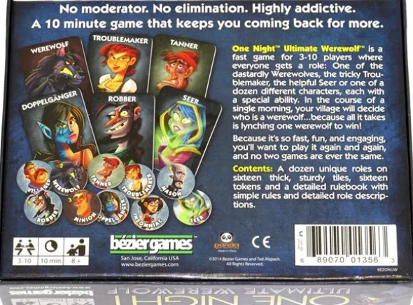 One Night Ultimate Werewolf Brettspill