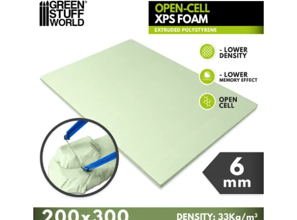 Open-Cell XPS Foam 6mm