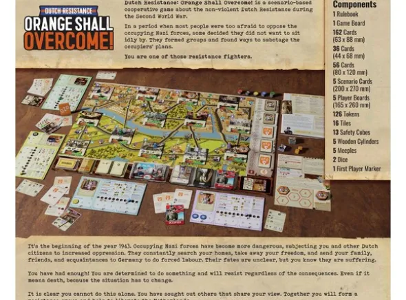 Orange Shall Overcome Brettspill