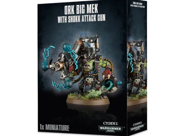 Ork Big Mek With Shokk Attack Gun