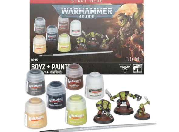 Orks Boyz + Paints