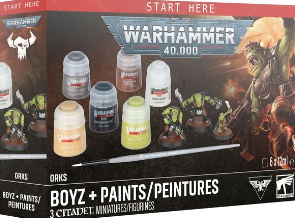 Orks Boyz + Paints