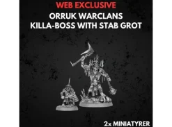 Orruk Warclans Killaboss with Stab-Grot