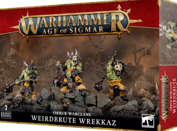 Orruk Warclans Weirdbrute Wrekkaz