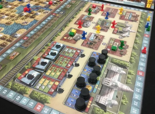 Pacific Rails Inc 2nd Edition Brettspill