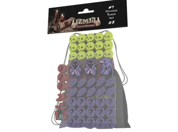 Pagan Wooden Token Set
