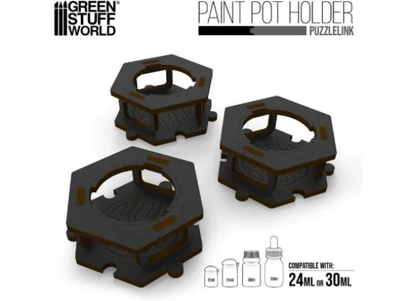 Paint Pot Holder x3