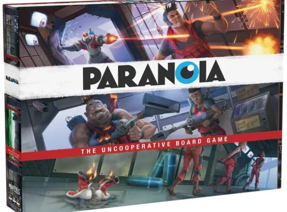 Paranoia The Uncooperative Board Game